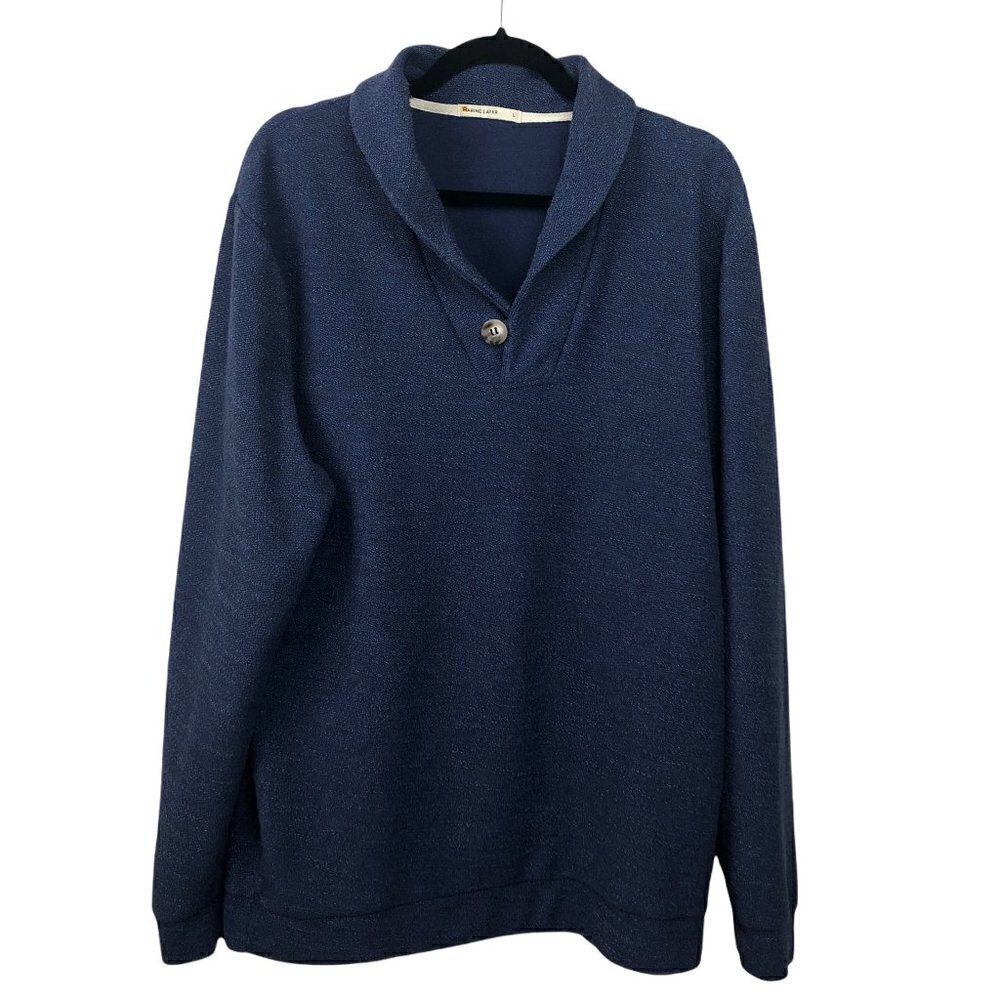 Marine Layer Woodside Shawl Collar Pullover